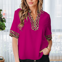  Elliana Trim Short Sleeve Blouse