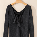  Ellianna Bowknot Open Back Top