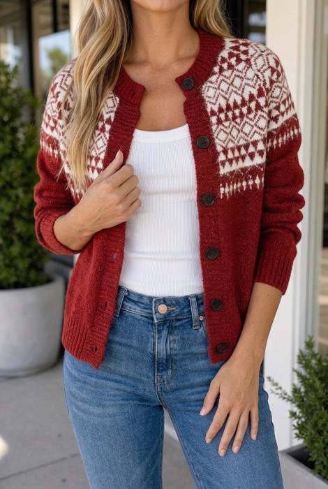 Elliot Long Sleeve Knitwear Cardigan