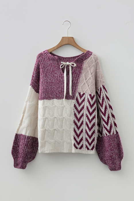 Elliott Back Loose Fit Sweater