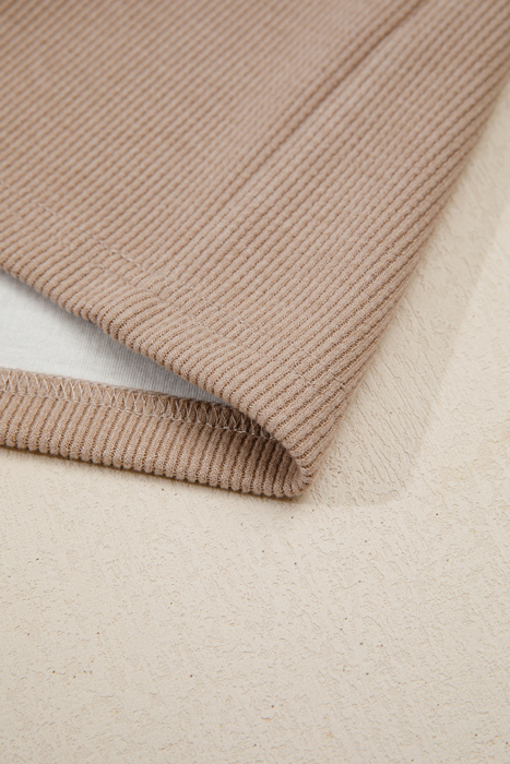 Elodie Textured Drawstring Baggy Hoodie