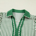  Elora Short Bubble Sleeve Blouse