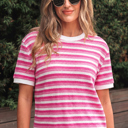  Elora Sleeve Crossed Detail Tee