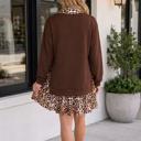  Elorra Collar Long Sleeve Dress