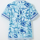  Elowen Short Sleeve Floral Blouse
