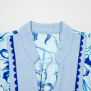  Elowen Short Sleeve Floral Blouse
