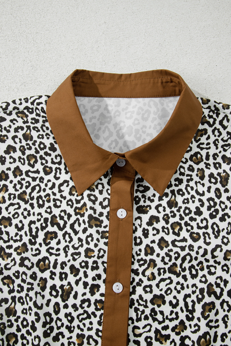 Elsa Puff Sleeve Print PLUS Blouse