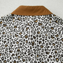  Elsa Puff Sleeve Print PLUS Blouse