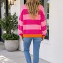  Elsia Drop Shoulder Relaxed Sweater