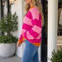  Elsia Drop Shoulder Relaxed Sweater