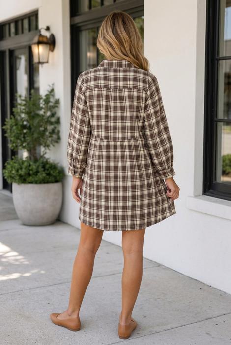 Elyse Short Shift Mini Dress