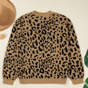  Elyse Trim Drop Shoulder Sweater