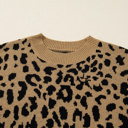  Elyse Trim Drop Shoulder Sweater
