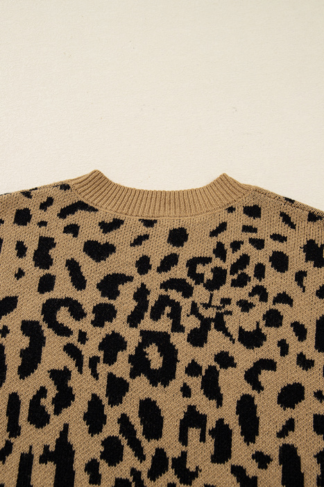 Elyse Trim Drop Shoulder Sweater