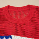  Emely Graphic Short Sleeve Sweater