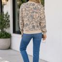  Emeree Ribbed Trim Mock Long Sleeve Top