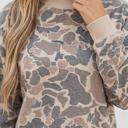 Emeree Ribbed Trim Mock Long Sleeve Top