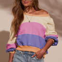  Emerie Drop Shoulder Cropped Sweatshirt