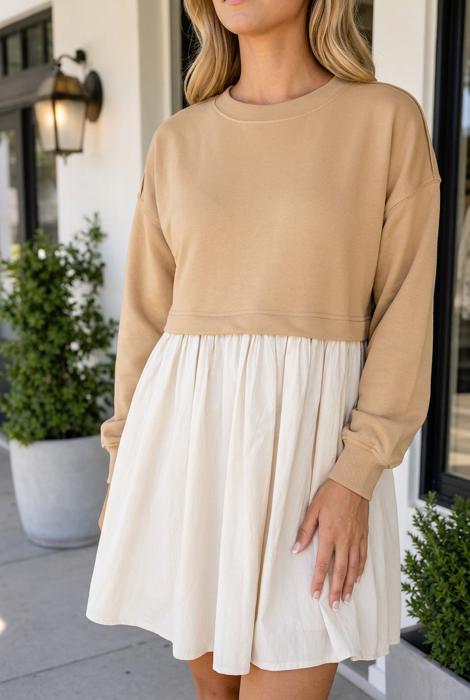 Emersyn Poplin Mini Dress