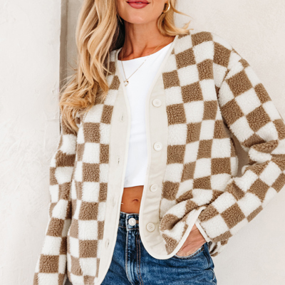 Emery Sherpa Front Chunky Jacket