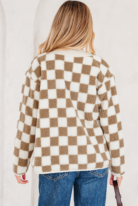 Emery Sherpa Front Chunky Jacket