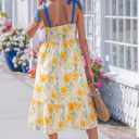  Emilia Straps High Waist Dress