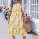  Emilia Straps High Waist Dress