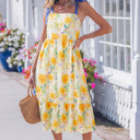  Emilia Straps High Waist Dress