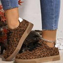  Emiliana Tab Patchwork Laceup Shoes