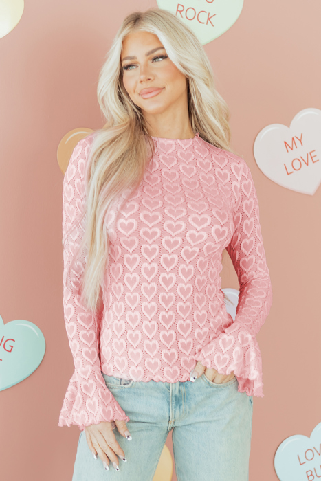 Emily Sleeve Mock Fitted Top