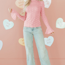  Emily Sleeve Mock Fitted Top
