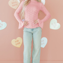  Emily Sleeve Mock Fitted Top