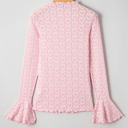  Emily Sleeve Mock Fitted Top
