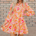  Emmaline Ruffle Mini Dress