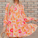  Emmaline Ruffle Mini Dress