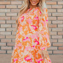  Emmaline Ruffle Mini Dress