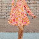  Emmaline Ruffle Mini Dress