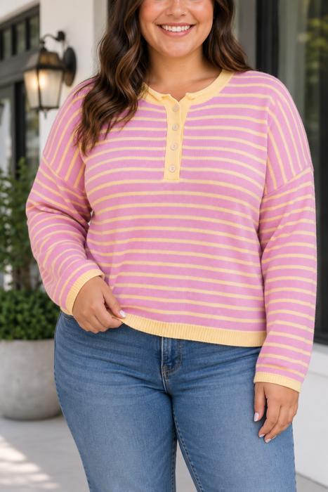 Emmee Sleeve Shift Sweater Long Sleeve PLUS Top