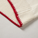  Emmeline Plaid Crawfish Knit Sweater