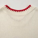  Emmeline Plaid Crawfish Knit Sweater