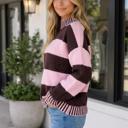  Emmie Shoulder Relaxed Pullover Sweater