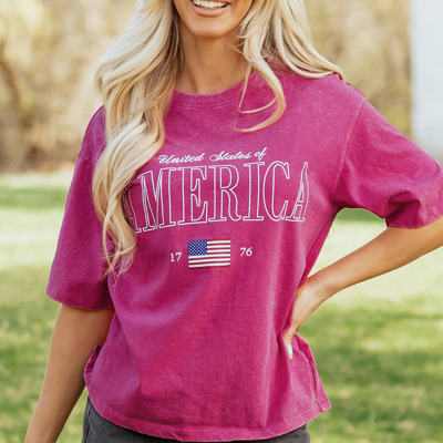 Emmy Mineral Wash Cotton Tee