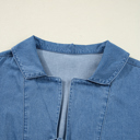  Emmy Sleeve Tied Peplum Top