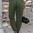  Emory Drawstring Smocked Waist Joggers