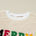  Ensley Christmas Embroidered Sherpa Pullover