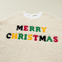  Ensley Christmas Embroidered Sherpa Pullover