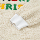  Ensley Christmas Embroidered Sherpa Pullover