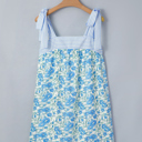  Estelle Knot Straps Mini Dress