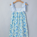  Estelle Knot Straps Mini Dress