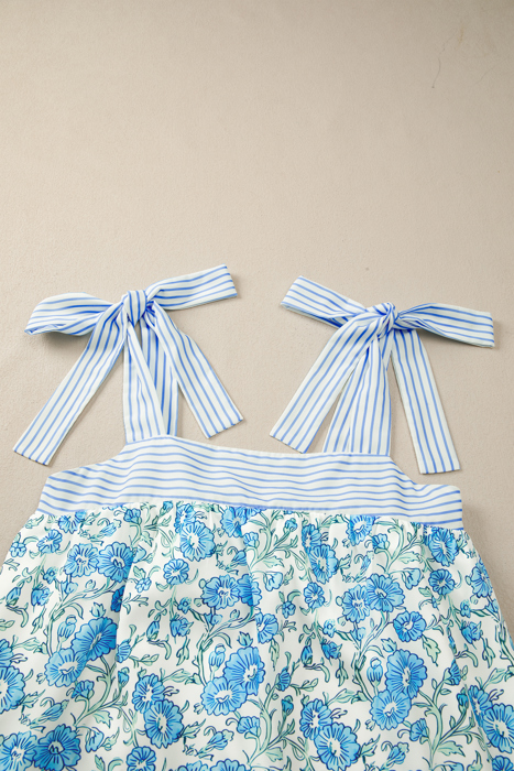 Estelle Knot Straps Mini Dress